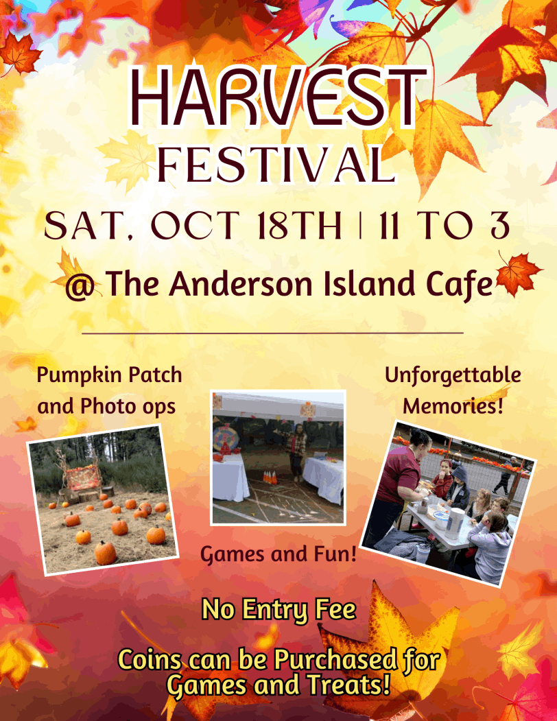 Anderson Island Cafe Harvest Festival