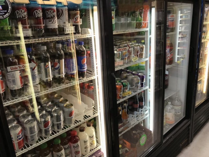 beverages, soda, tea