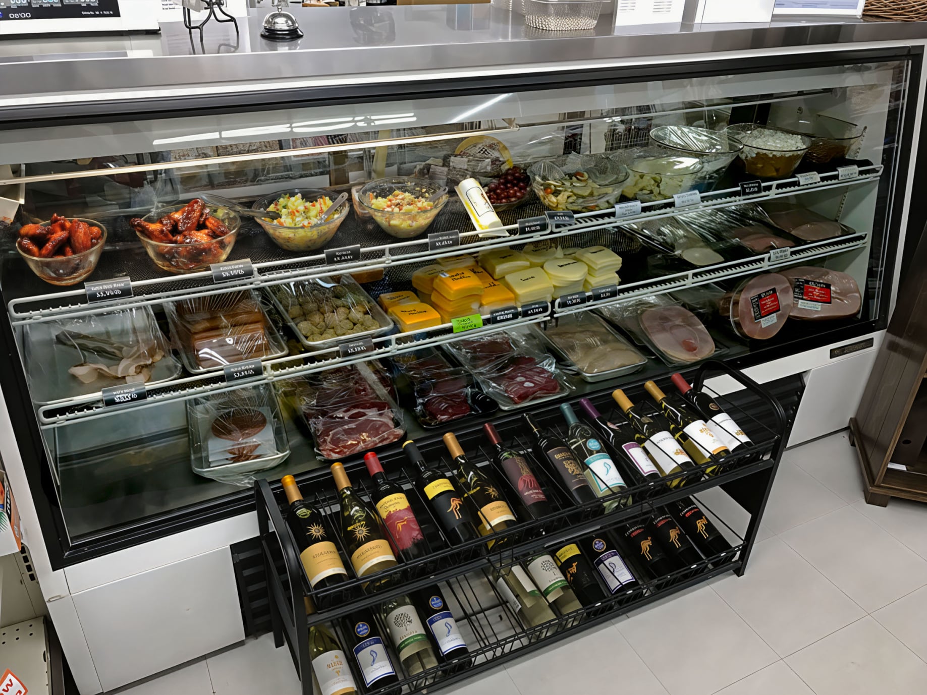 Fresh salads, deli meats and cheeses, prepared right here in our island kitchen.