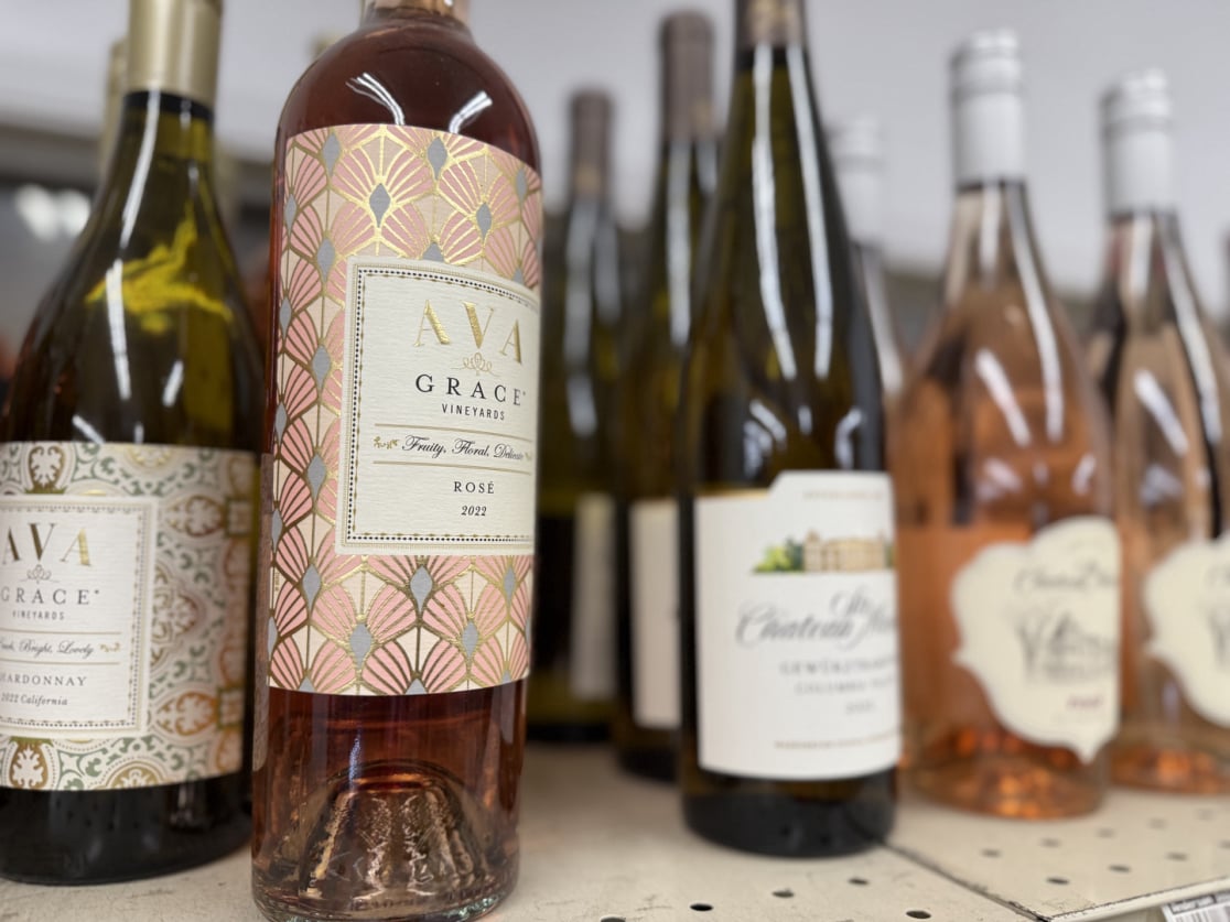 An excellent selection of rose wines for all palates.