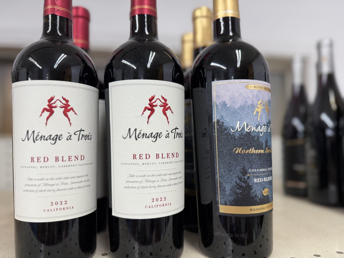 An excellent selection of red wines for all palates.